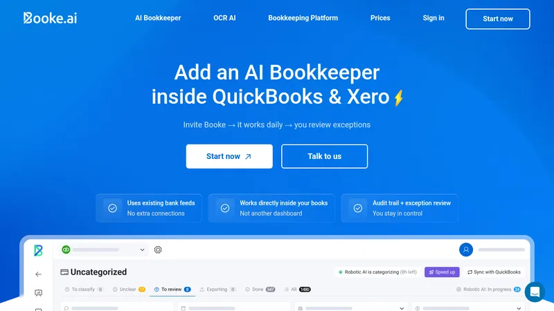 booke ai website