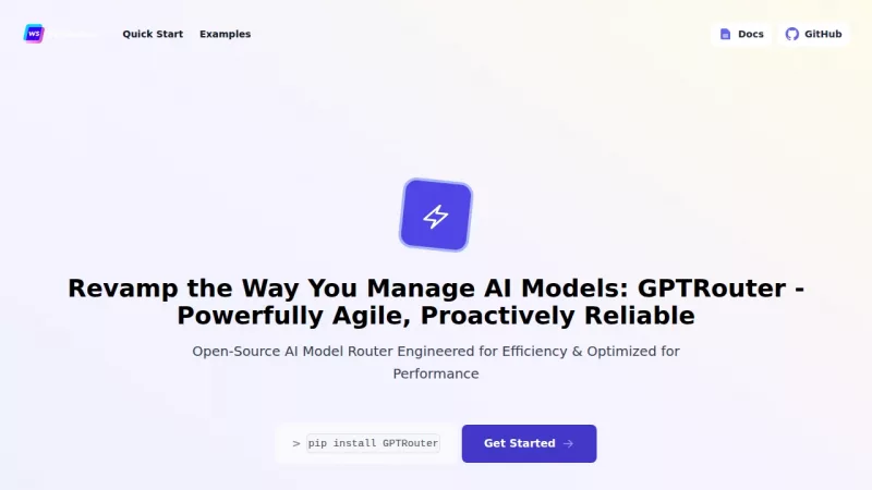 GPTRouter screenshot