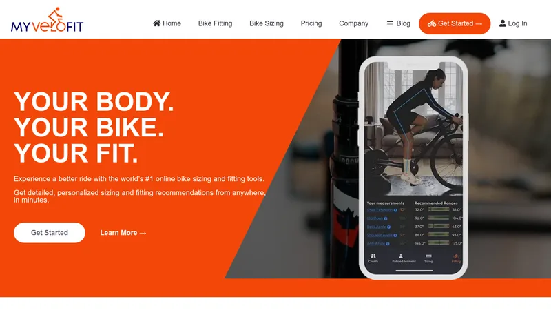 myvelofit website