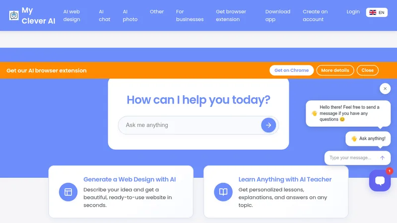 my clever ai website