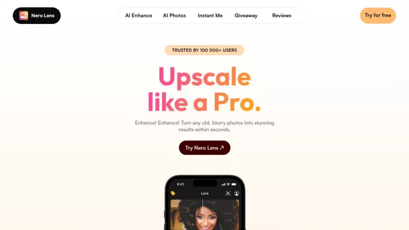 Nero Lens screenshot