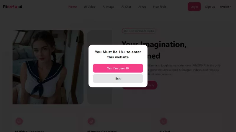 NSFW AI Generator screenshot
