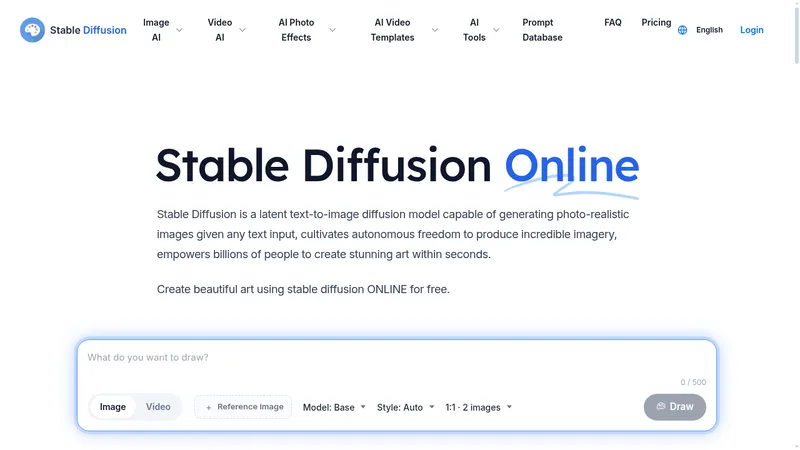 stable diffusion online website