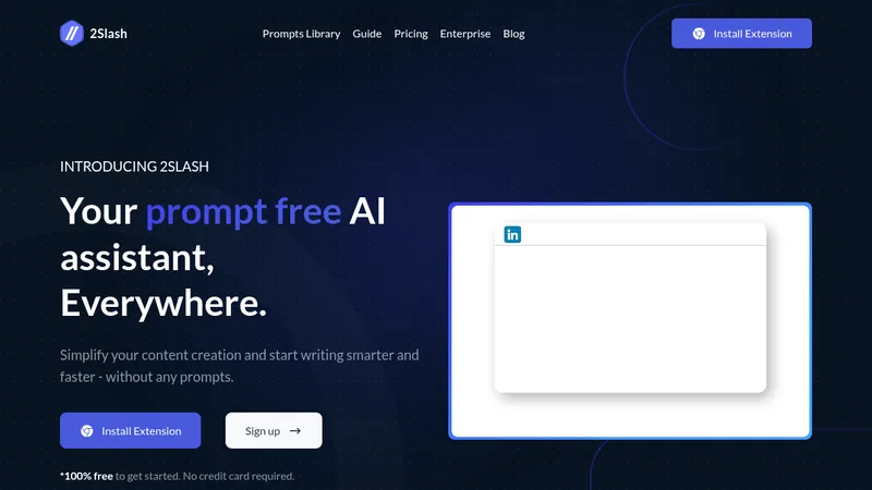 2slash website