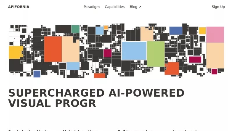 Apifornia screenshot