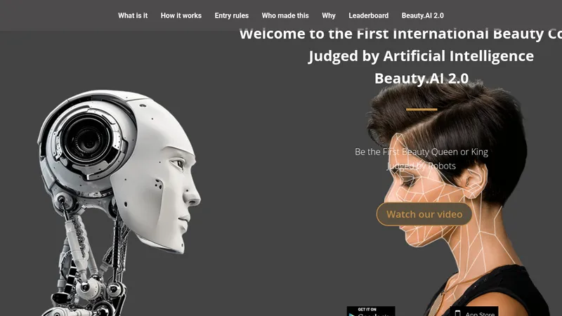 beauty.ai website