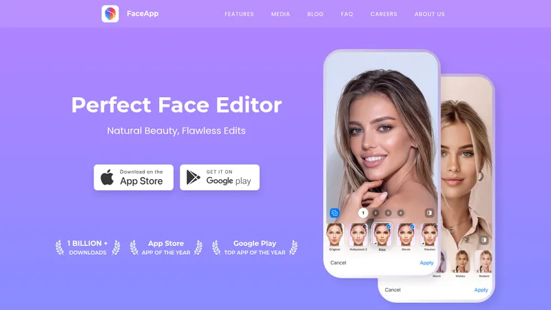 faceapp website