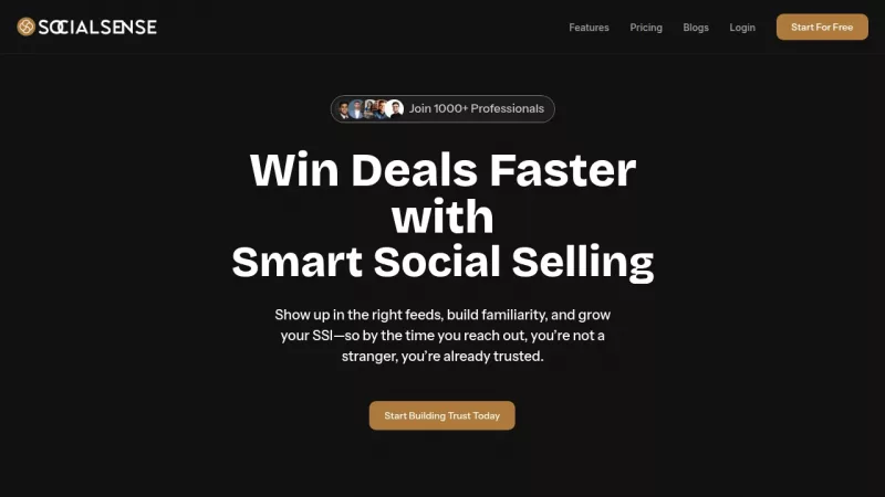 SocialSense screenshot