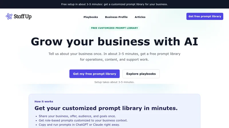 staffup.ai website