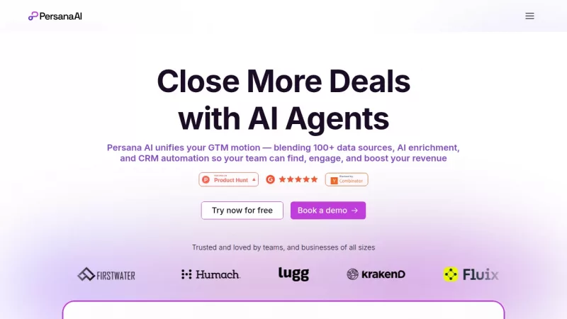 Persana AI screenshot