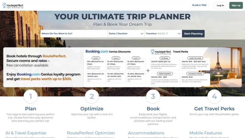 RoutePerfect screenshot