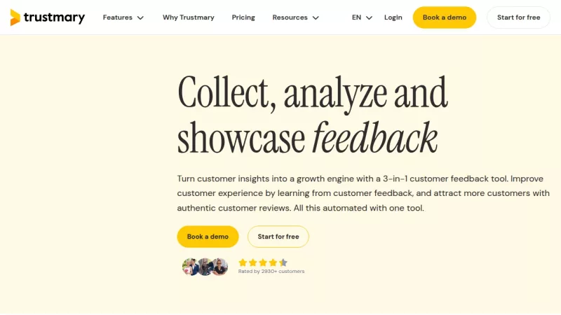 Trustmary screenshot