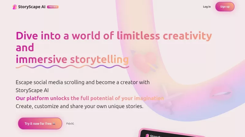 StoryScape AI screenshot