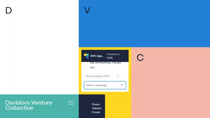 Davidovs Venture Collective screenshot