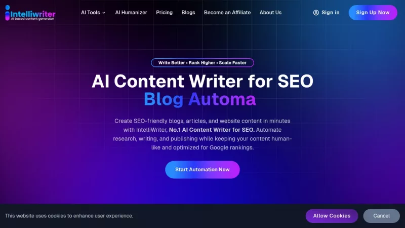 IntelliWriter screenshot