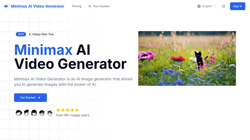 minimax ai video generator website