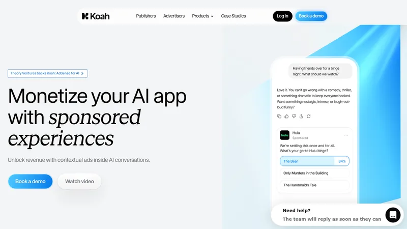 koah website