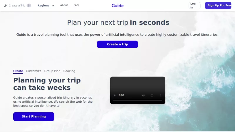 Guide AI Travel Planner screenshot