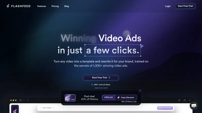 flashfeed website