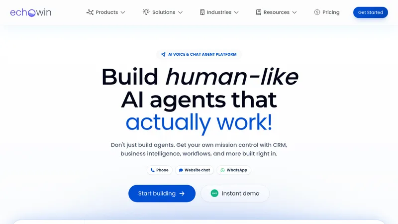 echowin website