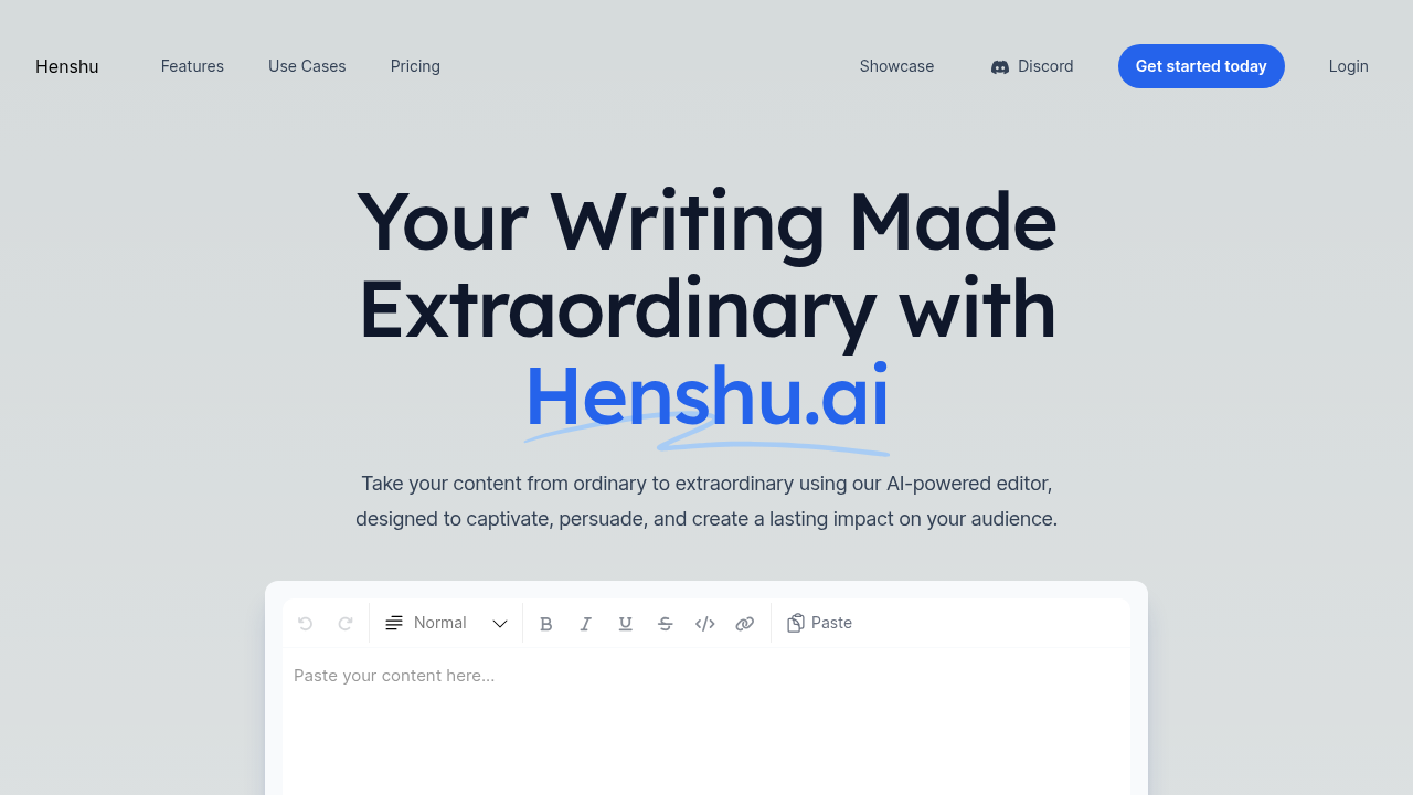 henshu website