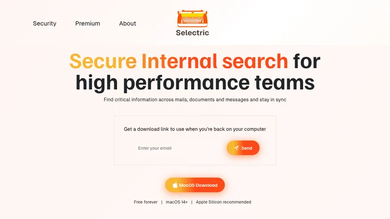 selectric website