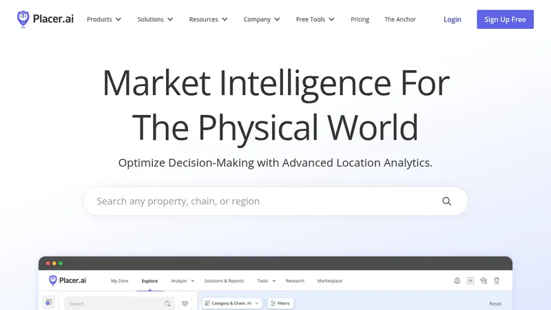 placer.ai website