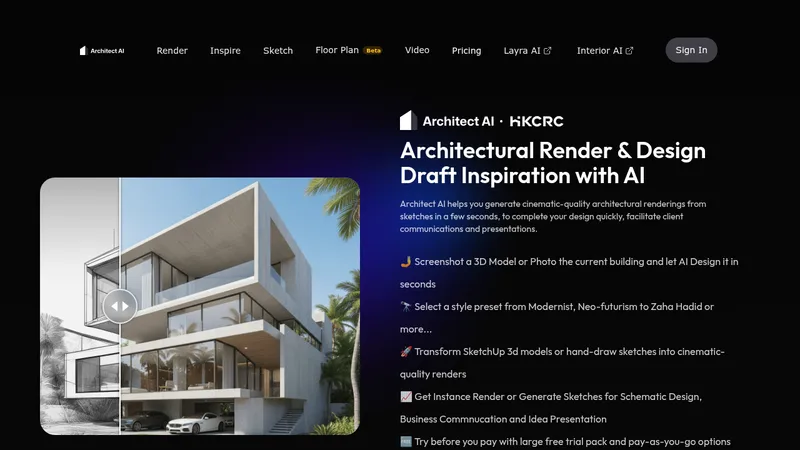 architect ai website