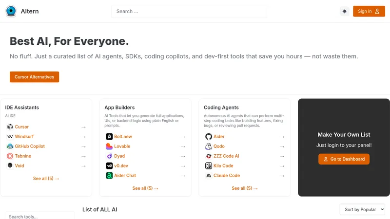 altern website