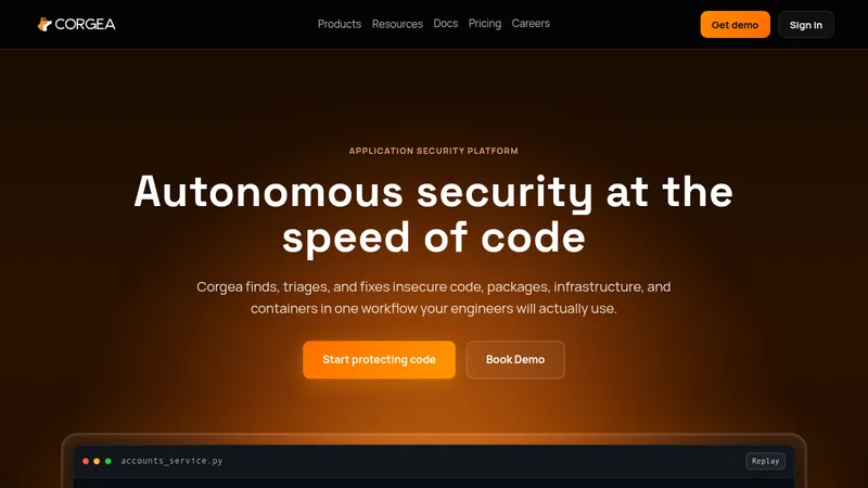 corgea website