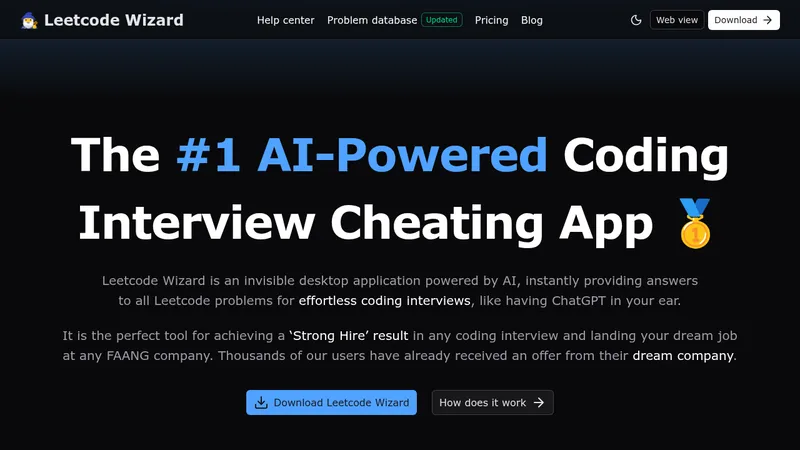 leetcode wizard website