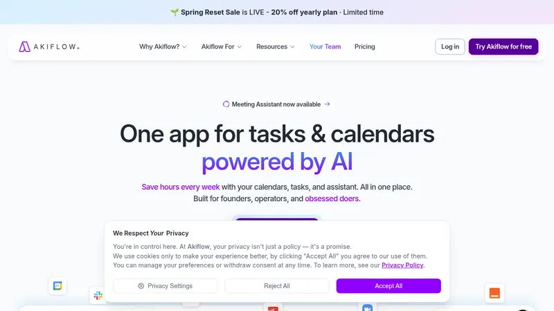 akiflow website