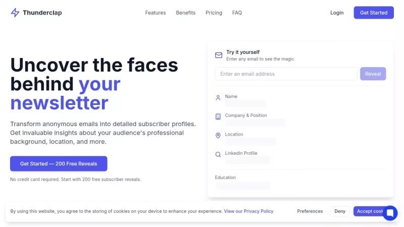 Thunderclap screenshot