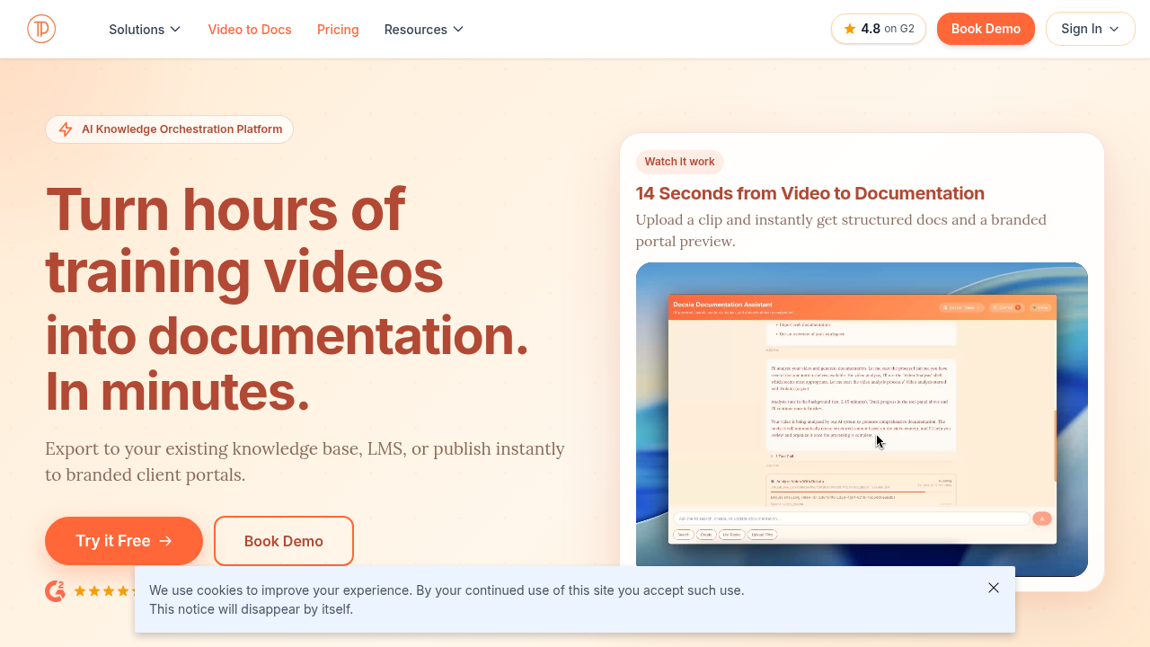 docsie website