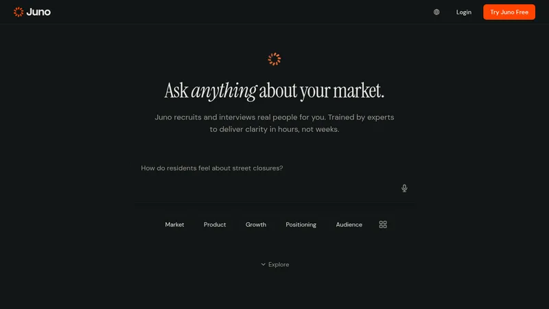 juno website
