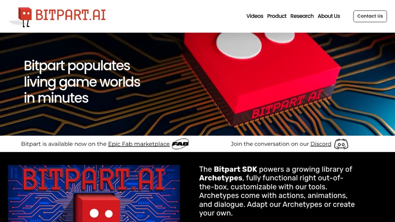 bitpart ai website