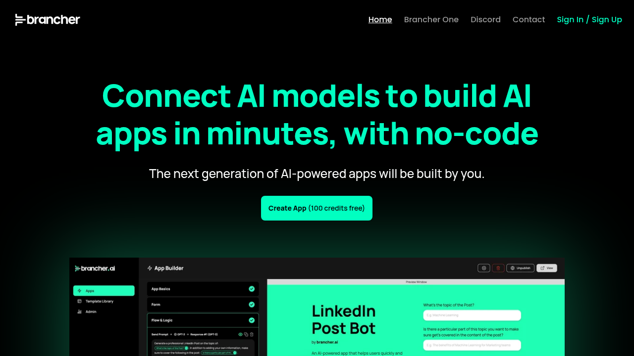 brancher.ai website