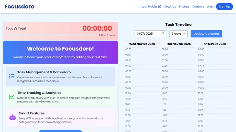 Focusdoro screenshot