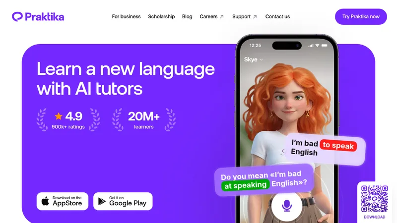 praktika website
