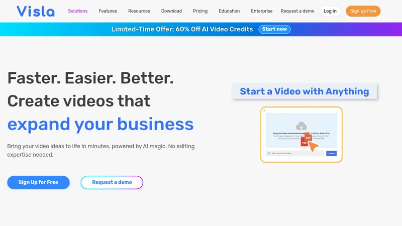 visla website