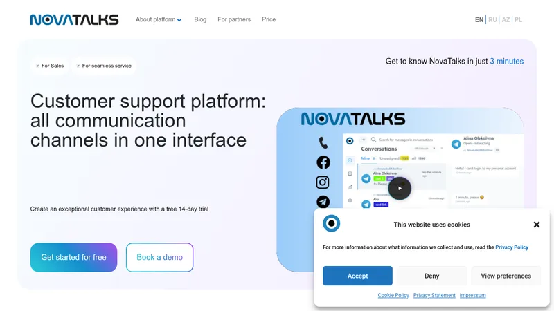 novatalks website