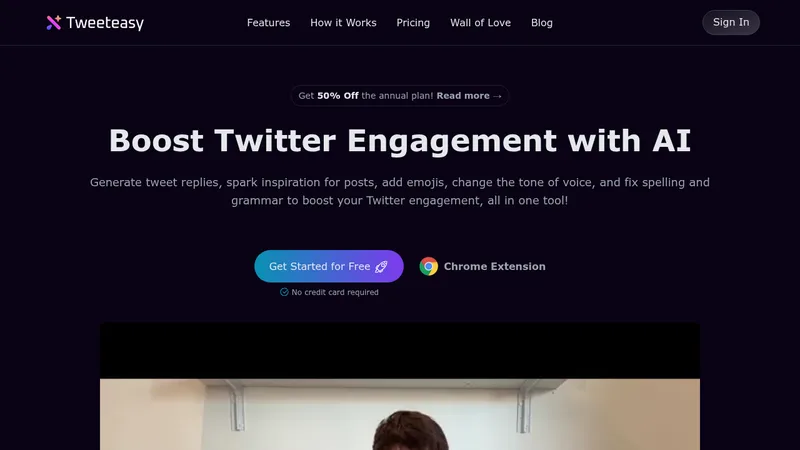 tweeteasy website