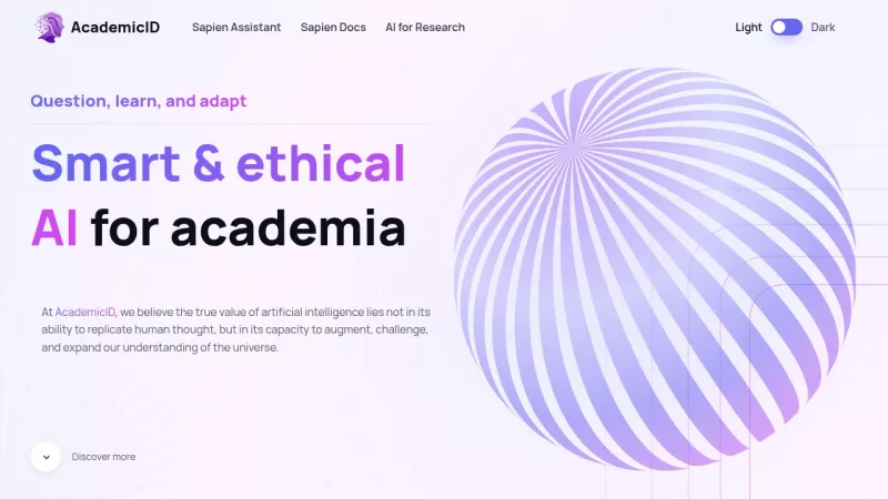 AcademicID screenshot