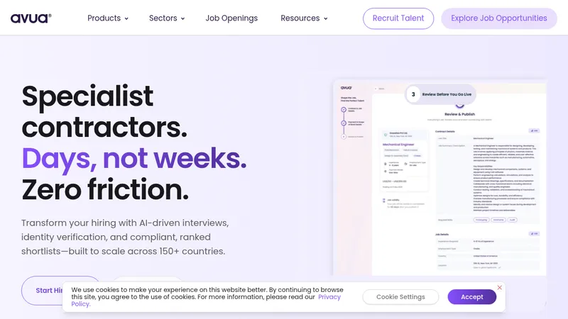 avua website