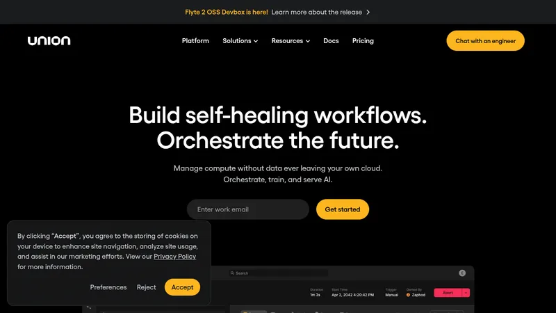 union.ai website
