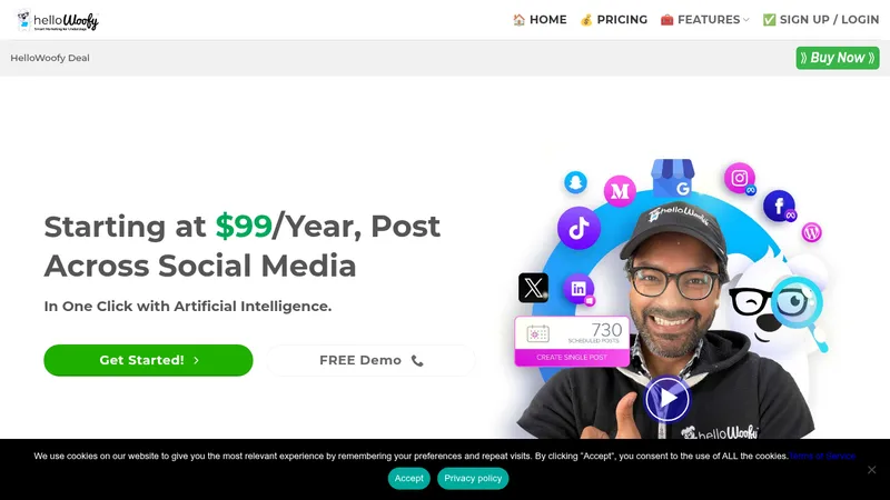 hellowoofy website