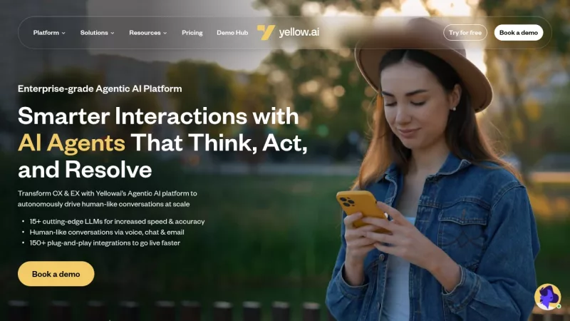 Yellow.ai screenshot