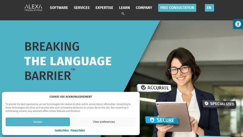 alexa translations a.i. website