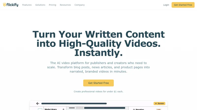 flickify website