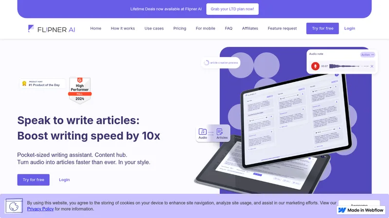 flipner ai website